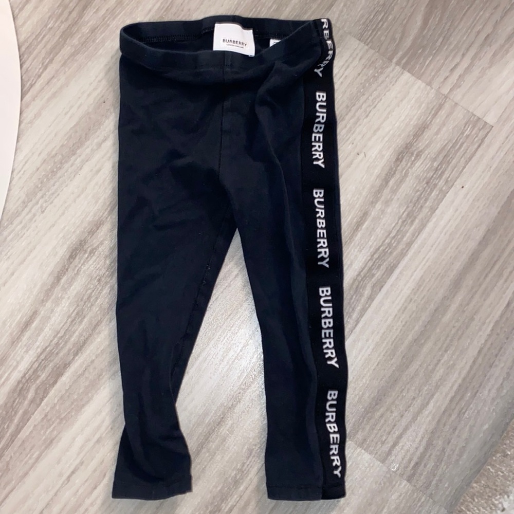 Toddler burberry leggings